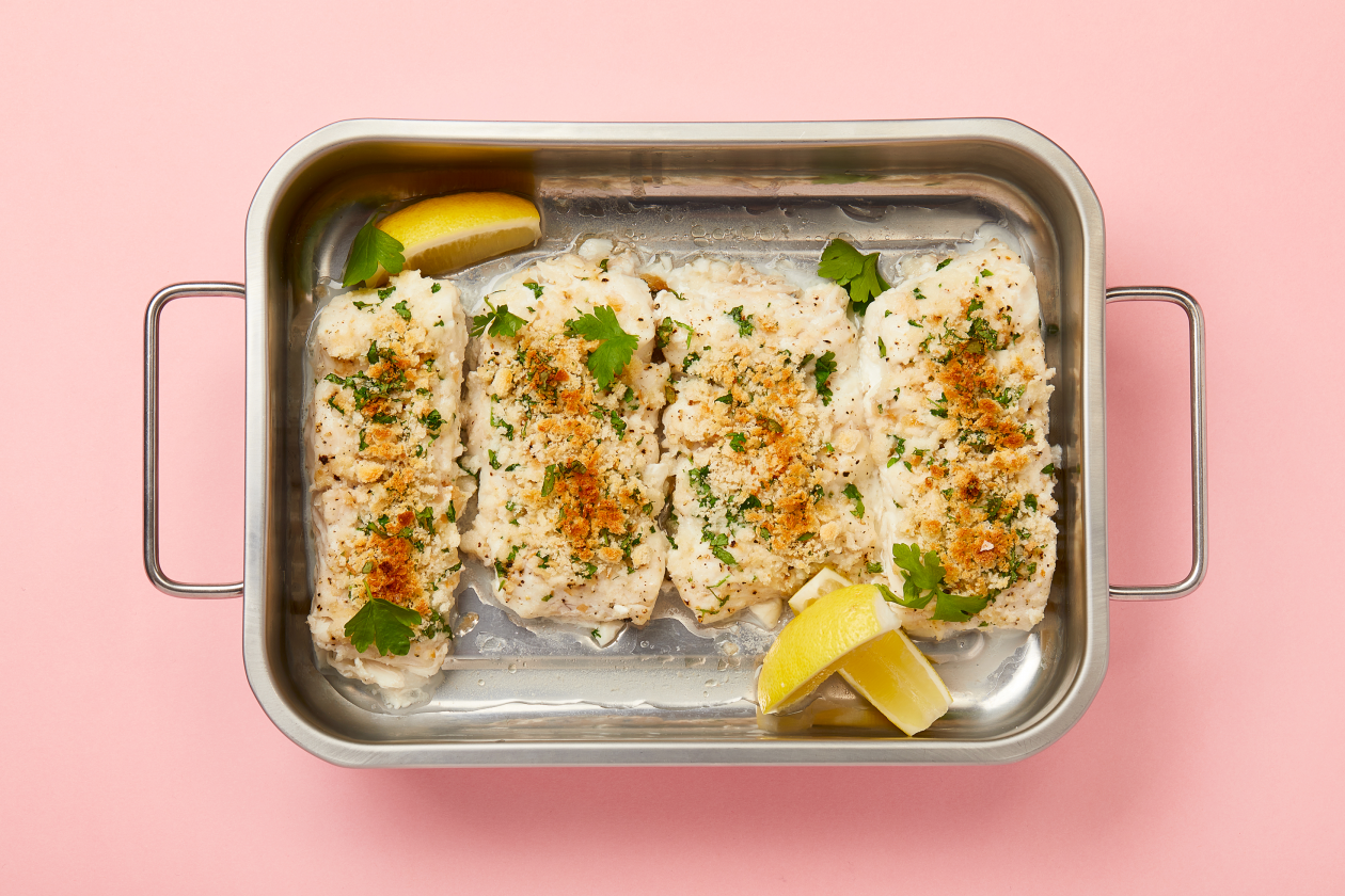 A photograph of Hake in a Hurry