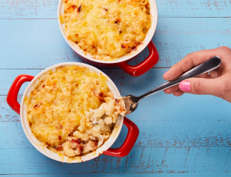 Have you tried... Crab mac and cheese?